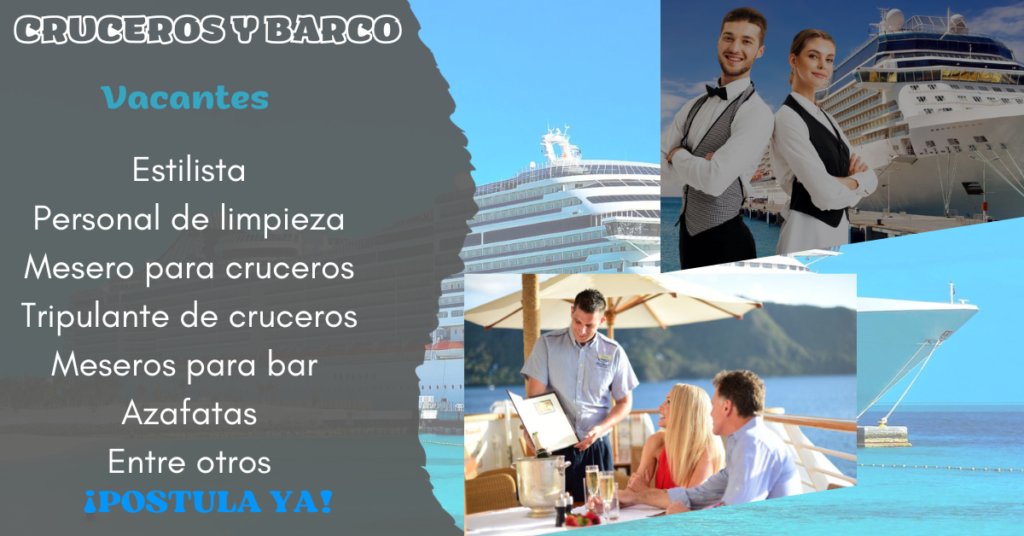 Personal para Crucero: Empleo y Trabajos de Ensueño a Bordo